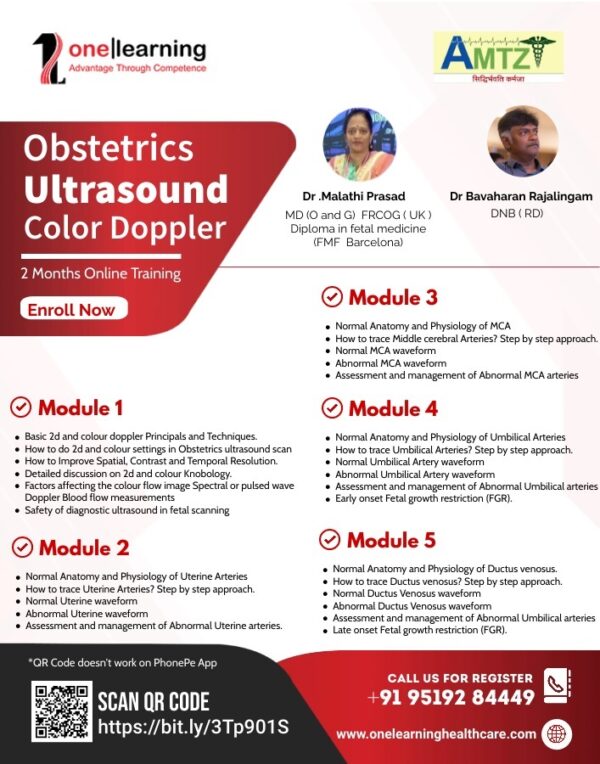 ULTRASOUND OBSTETRICS COLOR DOPPLER COURSE